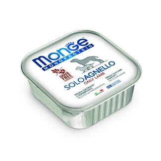 Monge Natural Superpremium Dog Food - Monoprotein Pâté 100% Lamb - 150g