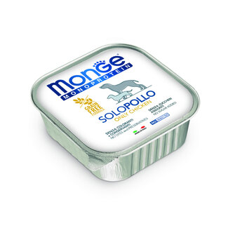 Monge Natural Superpremium Aliment pour chien - Pâtée Monoprotéine 100% Poulet - 150gr