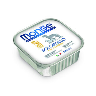 Monge Natural Superpremium Hondenvoer - Monoproteïne Paté 100% Kip - 150gr
