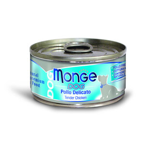 Monge Natural Superpremium Aliments pour chiens - Tendres Morceaux de Poulet - Cuisinés au Four