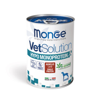 Monge Vet Solution Dog Food - Hypoallergenic Monoprotein Lamb