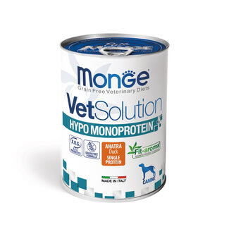 Monge Vet Solution Dog Food - Hypoallergenic Monoprotein Duck