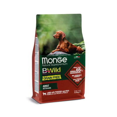 Hundefutter - Getreidefrei Adult Lamm mit Kartoffeln und Erbsen - 2,5 kg