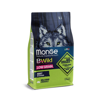 Monge Bwild Dog Food - Low Grain Adult Wild Boar - 2.5 kg