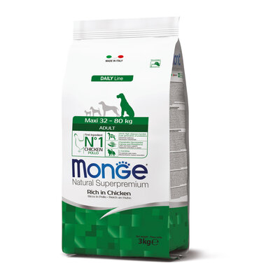 Hundefutter - Maxi Adult Reich an Huhn - 15 kg