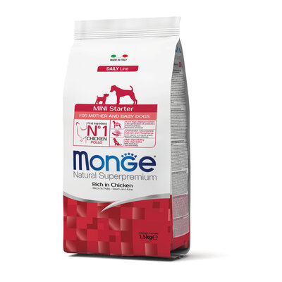Pienso para perros – Mini Starter Rico en Pollo - 15 kg