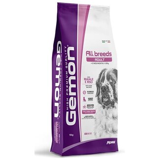 Gemon High Premium Quality by Monge Dog Kibble - Adult with Pork and Rice - 20 kg