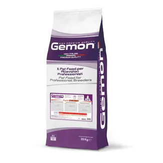 Gemon High Premium Quality by Monge Dog Food – Adult Super Energy with Chicken and Rice - 20 kg