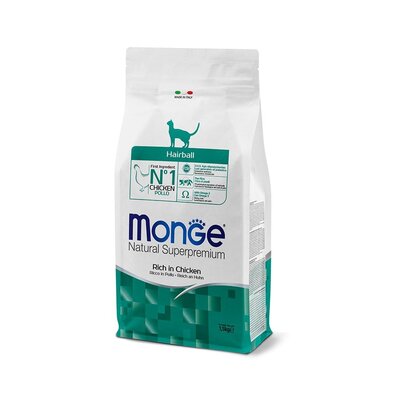 Kattenbrokken - Haarbal  Volwassen Rijk aan kip - 10 kg