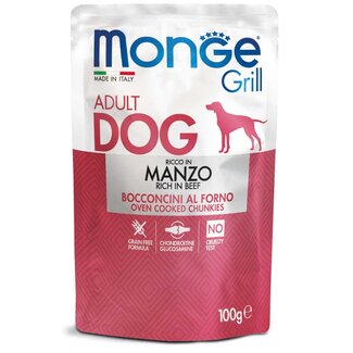 Monge Grill Hondenvoer - Monge Grill - Rijk aan rundvlees