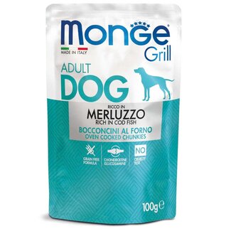 Monge Grill Dog Food - Monge Grill - Rich in Cod