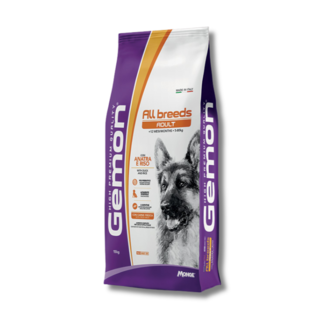Gemon High Premium Quality by Monge Pienso para Perros – Adulto con Pato y Arroz - 20 kg