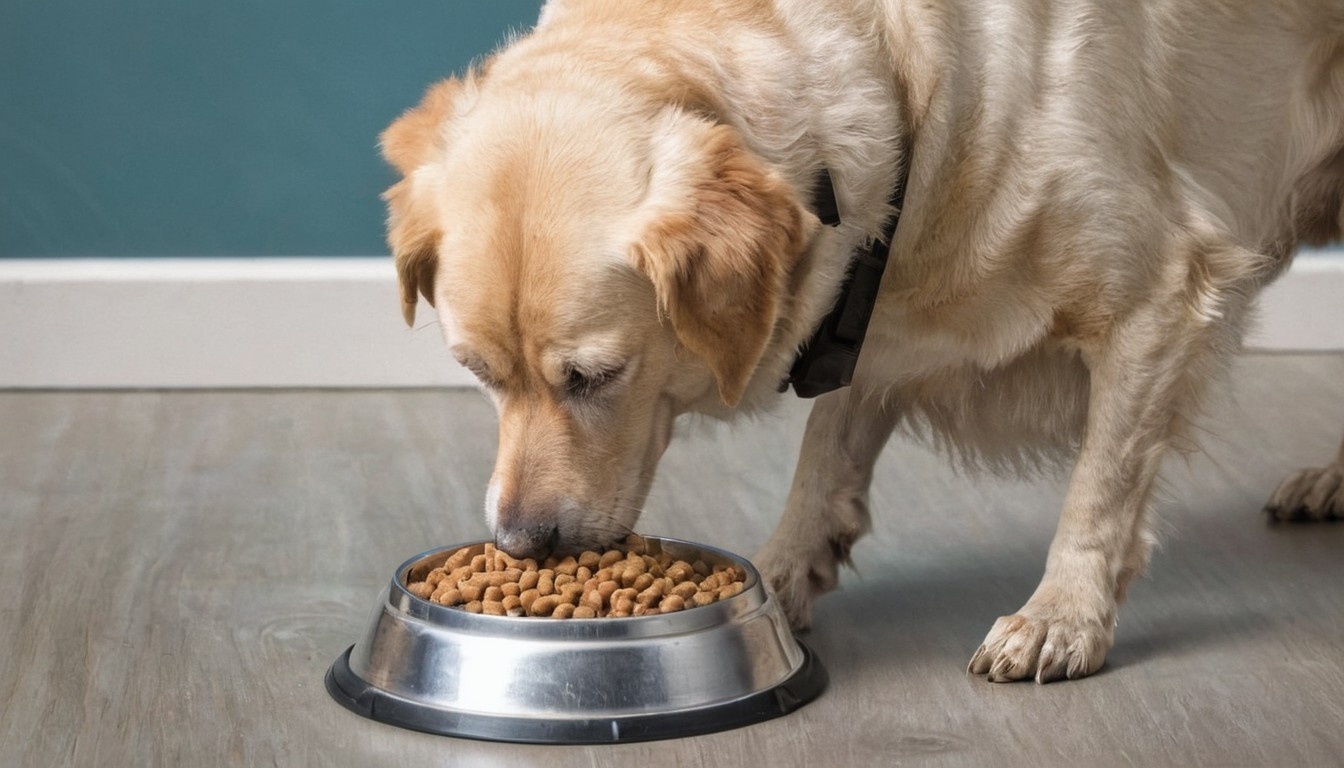 What should an old dog eat?