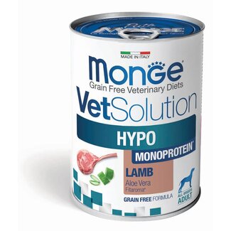 Monge Vet Solution Dog Food - Hypoallergenic Monoprotein Lamb