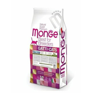 Monge Natural Superpremium Croquettes pour chats - Sensible - Riches en poulet - 10 kg