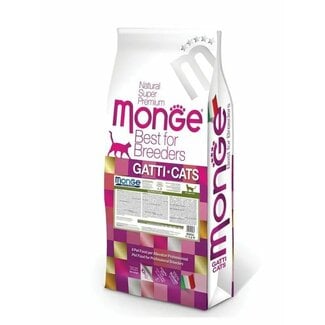 Monge Natural Superpremium Katzenfutter - Sensitiv - Reich an Huhn - 10 kg