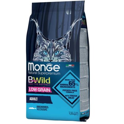 Katzenfutter - Adult - mit Sardellen - getreidearm - 1,5 kg