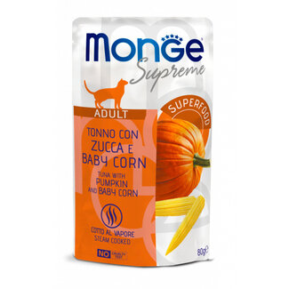 Alimento húmedo para gatos - Adulto - atún con calabaza y maíz baby