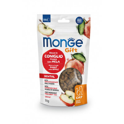 Katzensnacks - Dental - Kaninchen mit Apfel - getreidefrei
