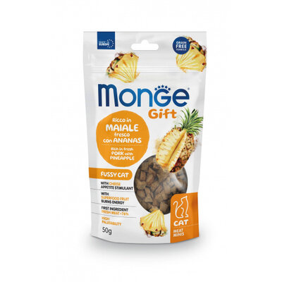 Katzensnacks - Wählerische Katze - Schweinefleisch mit Ananas - getreidefrei