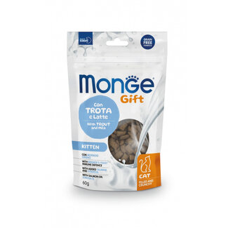 Monge Gift Friandises pour chats - Chaton - truite et lait - sans céréales