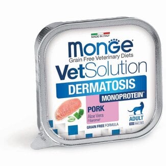 Monge Vet Solution Aliment humide pour chats - Dermatose Monoprotéine - sans céréales