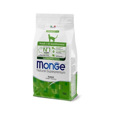 Katzenfutter - Adult - Monoprotein Kaninchen - 1,5 kg