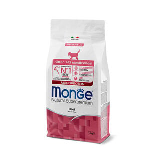 Monge Natural Superpremium Katzenfutter - Kitten - Monoprotein Rindfleisch - 1,5 kg
