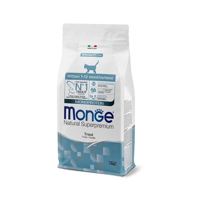 Katzenfutter - Kitten - Monoprotein Forelle - 10 kg
