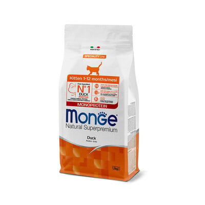 Katzenfutter - Kitten - Monoprotein Ente - 1,5 kg