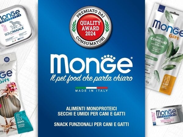 Monge gewinnt den Qualitätspreis. Weil Liebe Sie immer belohnt.