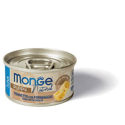 Hundenassfutter - Welpe - Zarte Thunfischstückchen mit Käse - Im Ofen gegart