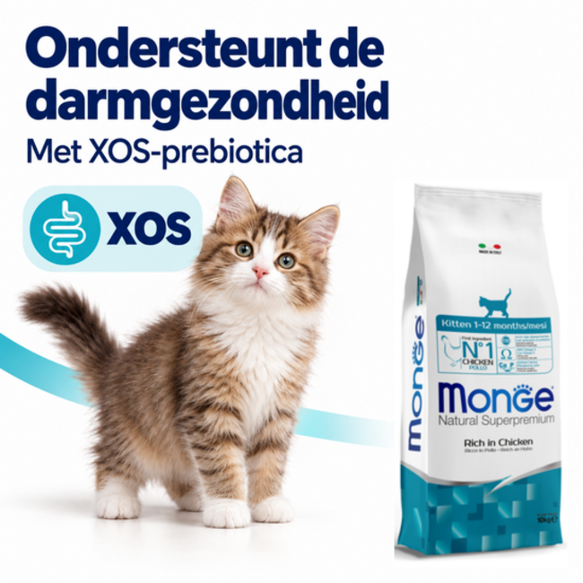 Cat Food - Kitten - Rich in Chicken - 10 kg
