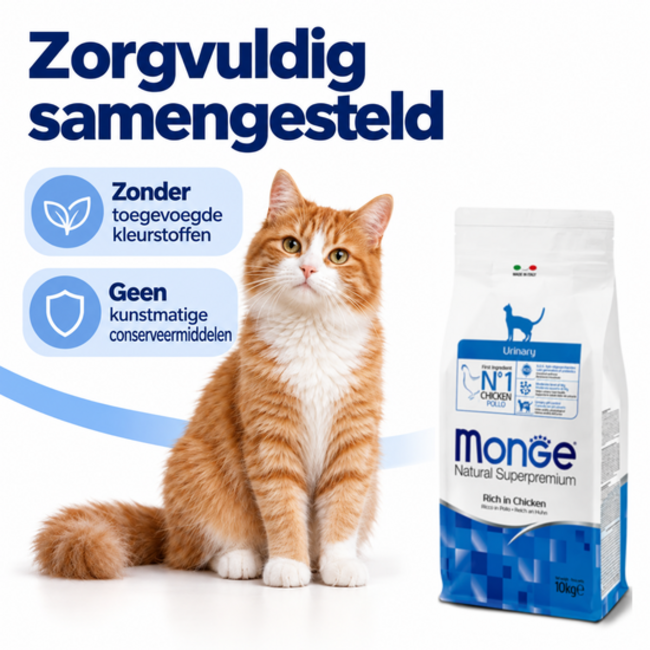 Croquettes pour chats - Urinaire - Riche en poulet - 10 kg