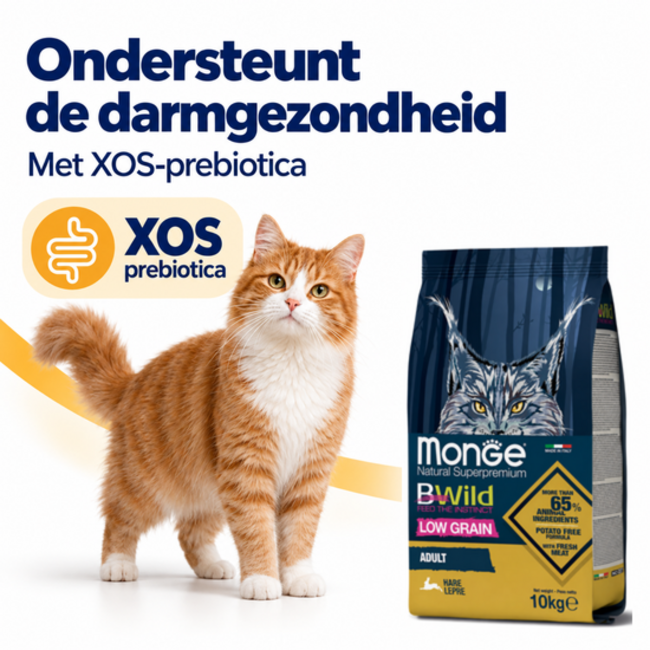 Katzenfutter - Erwachsen - mit Hase - getreidearm - 10 kg