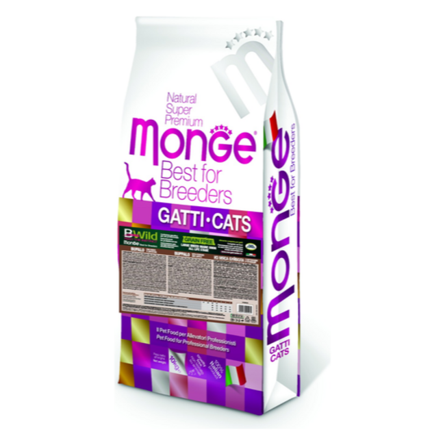 Cat Kibble - Adult - with Buffalo with Potatoes and Lentils - Grain-Free - 10 kg