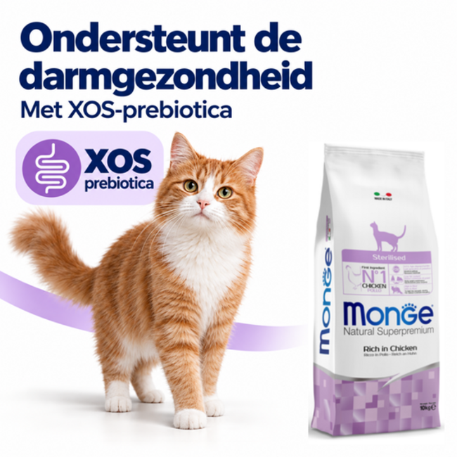 Katzenfutter - Sterilisiert - Reich an Huhn - 10 kg