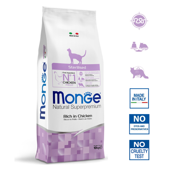Monge kattenbrokken gesteriliseerd