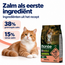 Pienso para gatos - Adulto - con salmón y guisantes - sin cereales - 10 kg