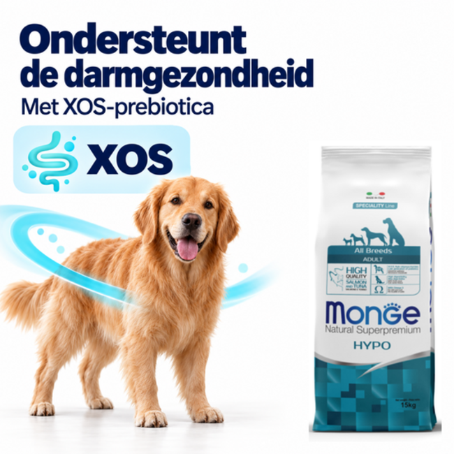 Dog Food - Hypoallergenic Adult Salmon and Tuna - 15 kg