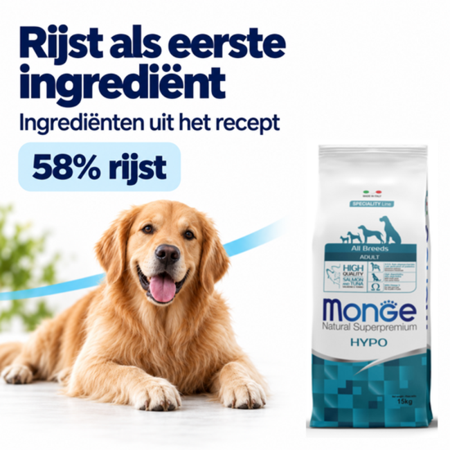 Pienso para perros - Hipoalergénico Adulto Salmón y Atún - 15 kg