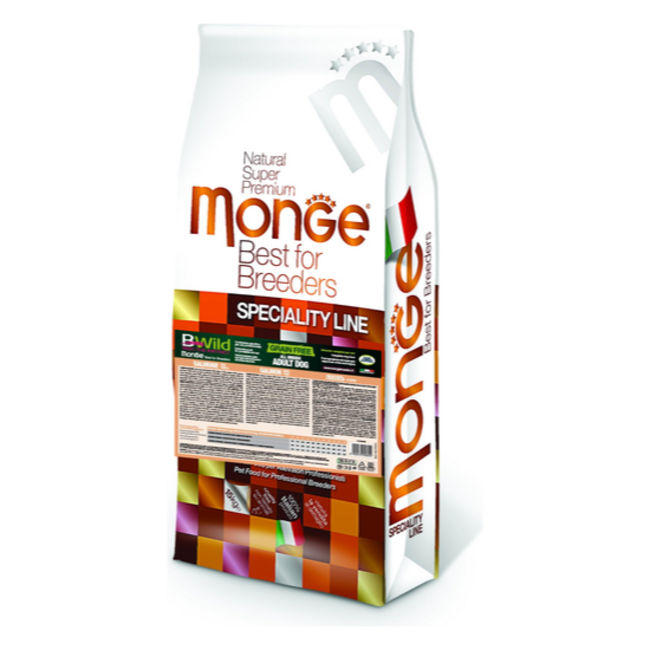 Croquettes pour chiens - Adulte Sans Céréales Saumon avec Pommes de terre et Petits pois - 15 kg