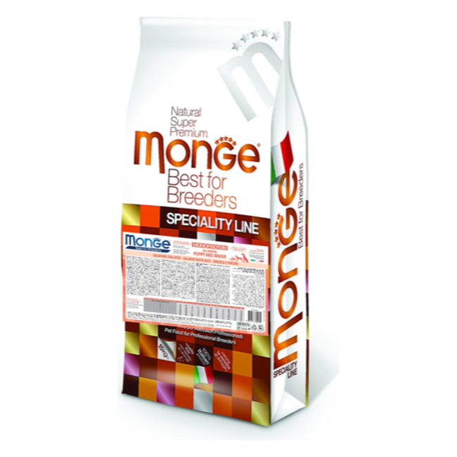 Dog Food - Monoprotein Puppy & Junior Salmon with Rice - 15 kg