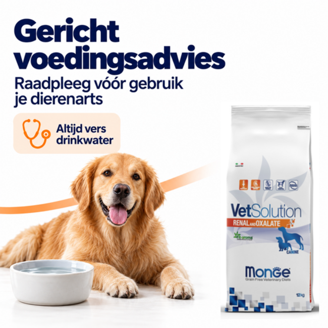 Hondenbrokken - Nierproblemen - 12 kg
