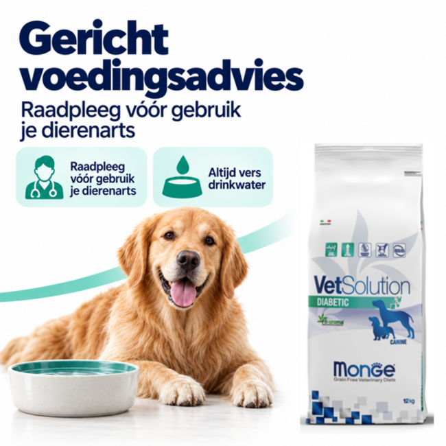 Hondenbrokken - Diabetes - 12 kg