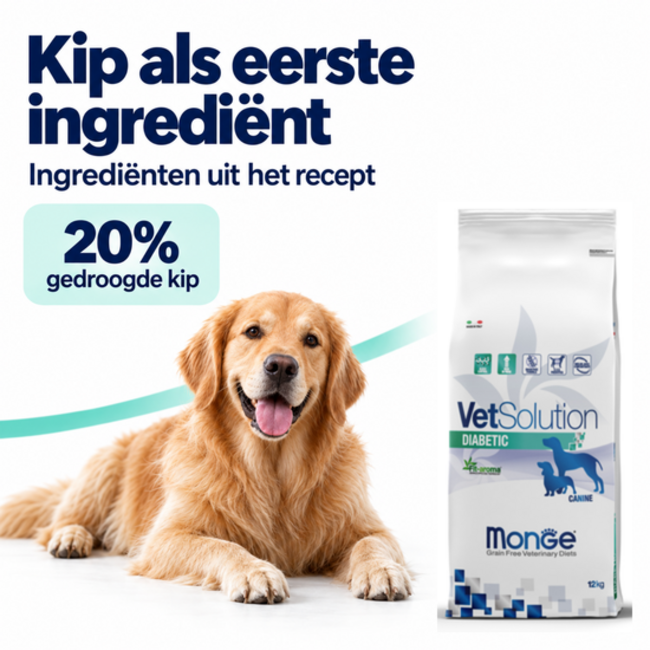 Dog Kibble - Diabetes - 12 kg