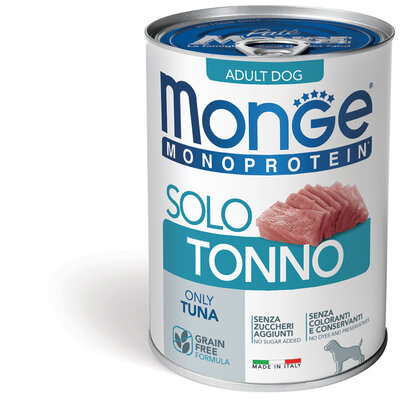 Aliments pour chiens - Pâtée Monoprotéine 100% Thon - 400g