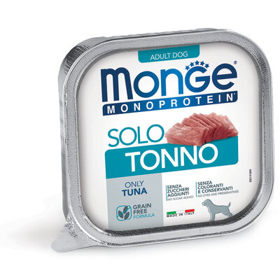 Aliment pour chiens - Pâté Monoprotéine 100% Thon - 150gr