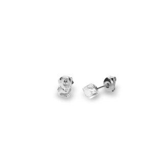 Spark Silver Jewelry Spark small cube studs kristal k48414c