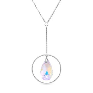 Spark Silver Jewelry Spark lacrima long 60cm necklace aurore borealis nrd610622ab